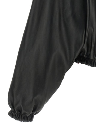 Black Lamb Leather Leather Jacket