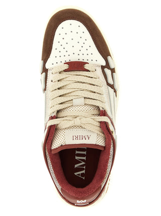 Multicolor Bovine Leather Low Top Sneakers
