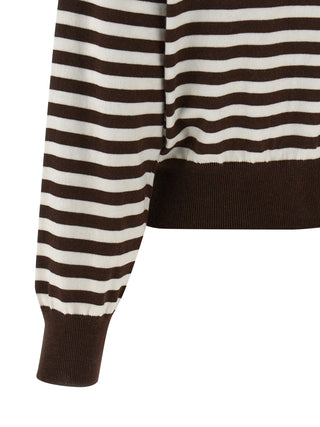 Brown Cotton Cardigan