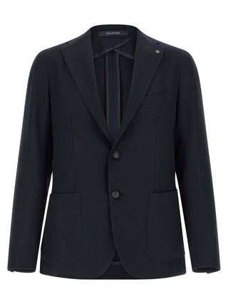 Blue Cotton Blazer