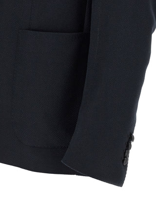Blue Cotton Blazer