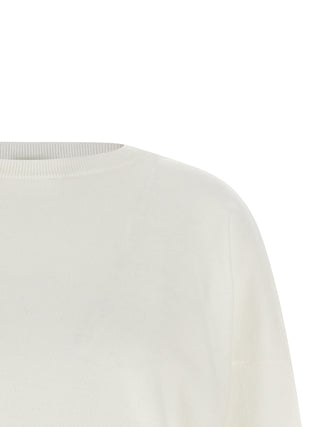 White Cotton Cardigan