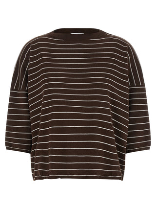 Brown Cotton Cardigan