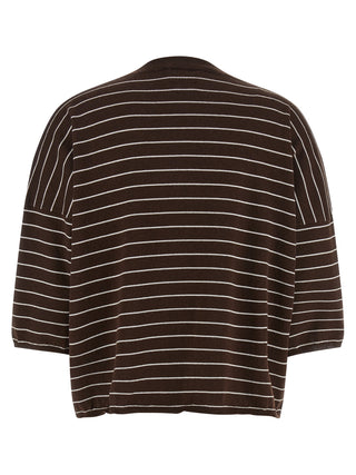 Brown Cotton Cardigan
