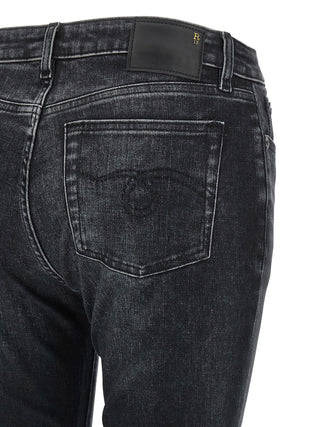 Black Cotton Jeans Denim
