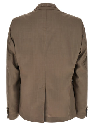 Beige Wool Blazer