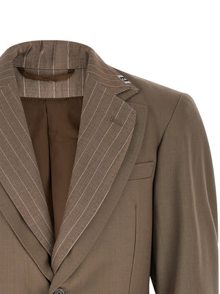 Beige Wool Blazer