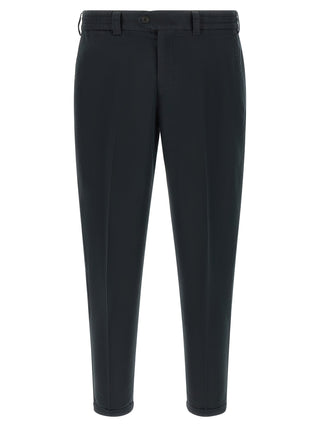 Black Linen Casual Pants