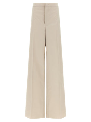 Blazer beige de algodón