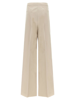 Blazer beige de algodón
