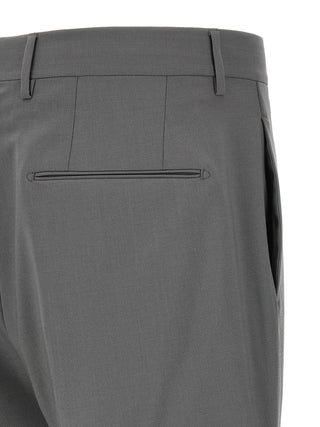Gray Virgin Wool Two-Piece Suit