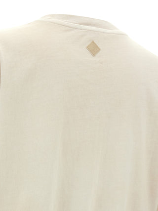 Beige Cotton Long Dress