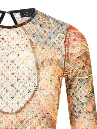 Multicolor Polyamide Bodysuit