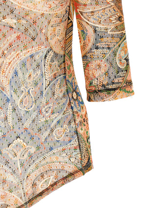 Multicolor Polyamide Bodysuit