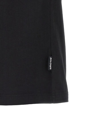 Camiseta de algodón negro