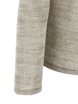Gray Cotton Cardigan