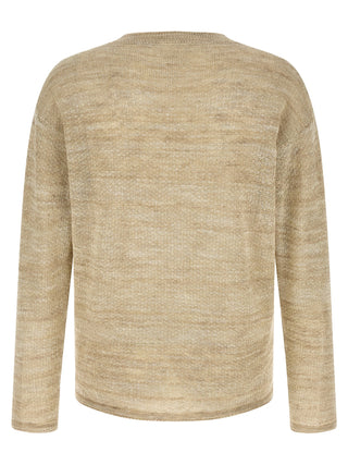 Beige Cotton Cardigan