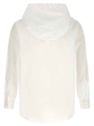 Blusa de algodón blanca