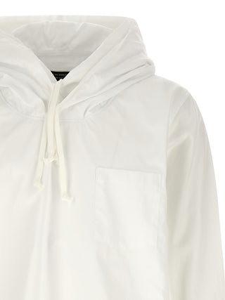 Blusa de algodón blanca