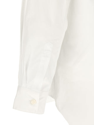 Blusa de algodón blanca