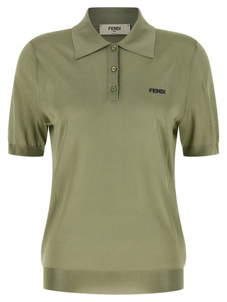 Bicolor Viscose Polo Shirt