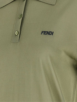 Bicolor Viscose Polo Shirt