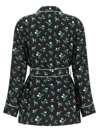 Black Silk Blouse