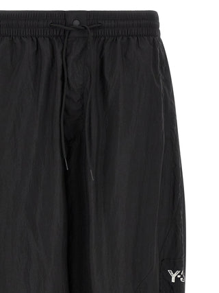 Black Polyamide Joggers (Workout Pants)