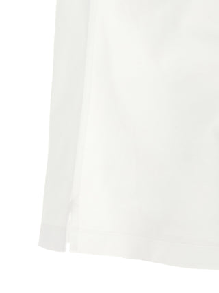 White Cotton Polo Shirt