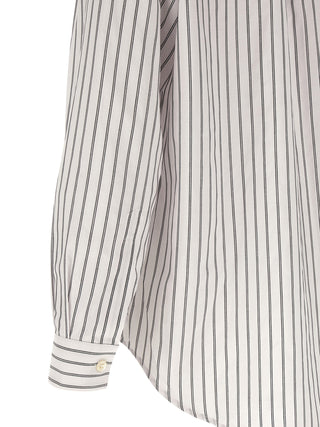 Bicolor Cotton Blouse