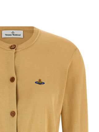 Beige Cotton Cardigan