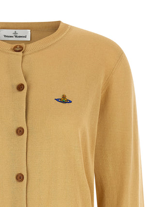 Beige Cotton Cardigan