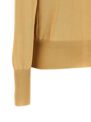 Beige Cotton Cardigan