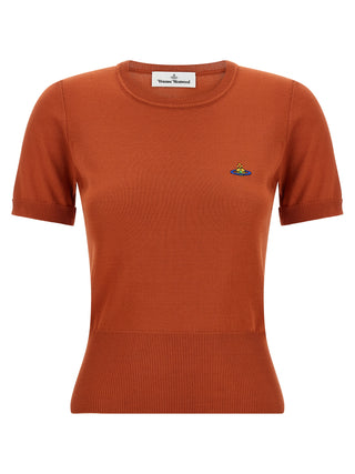 Orange Cotton T-Shirt