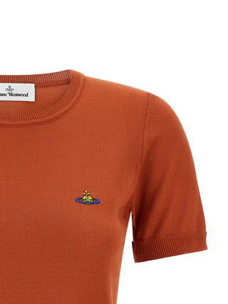 Orange Cotton T-Shirt