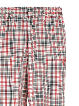 Multicolor Polyester Casual Pants