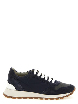 Zapatillas deportivas de poliéster azules