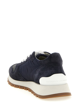 Zapatillas deportivas de poliéster azules