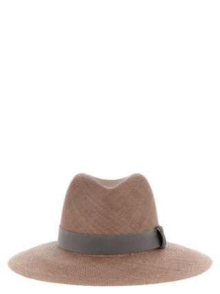 Brown Hemp Fedora