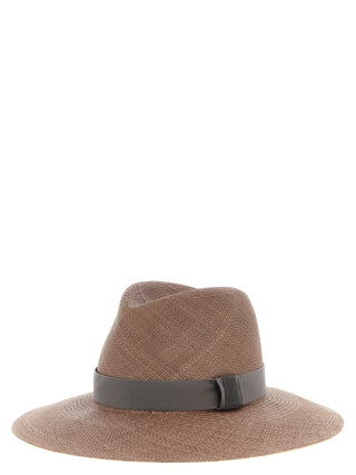 Brown Hemp Fedora