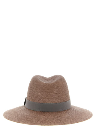 Brown Hemp Fedora