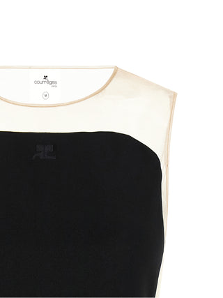 Black Polyester Bodysuit