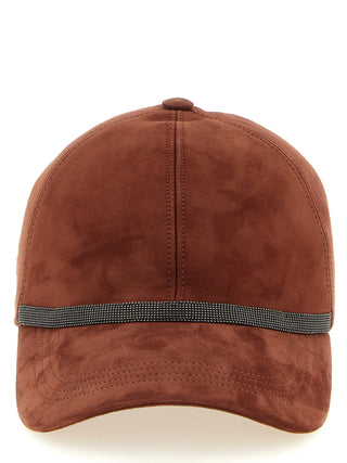 Multicolor Lamb Leather Cap (Baseball Hat)