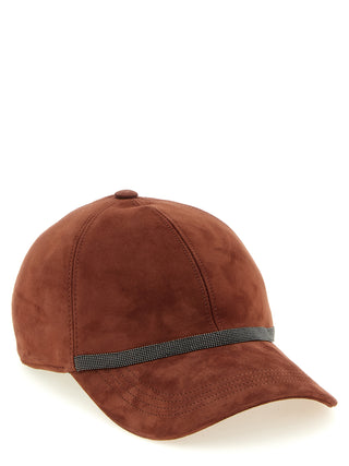 Multicolor Lamb Leather Cap (Baseball Hat)