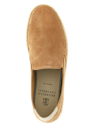 Beige Calfskin Espadrilles