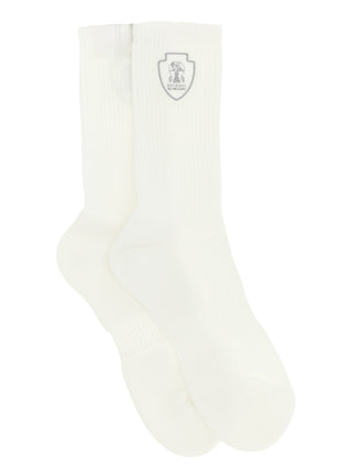 White Cotton Socks