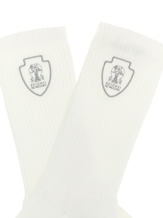 White Cotton Socks