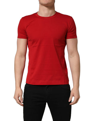 Red Goodluck 2023 Cotton Crew Neck T-shirt