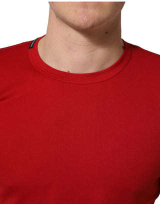 Red Goodluck 2023 Cotton Crew Neck T-shirt