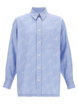 Blue Cotton Blouse